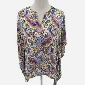 Westbound (large) paisley blouse